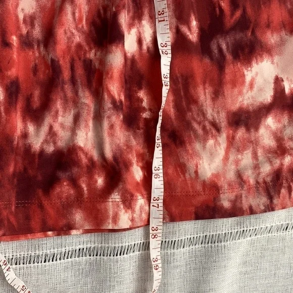 Eddie Bauer tie dye pattern coral sleeveless dress. - Picture 9 of 12